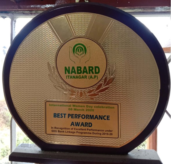 Apex bank Ziro Branch felicitated by NABARD