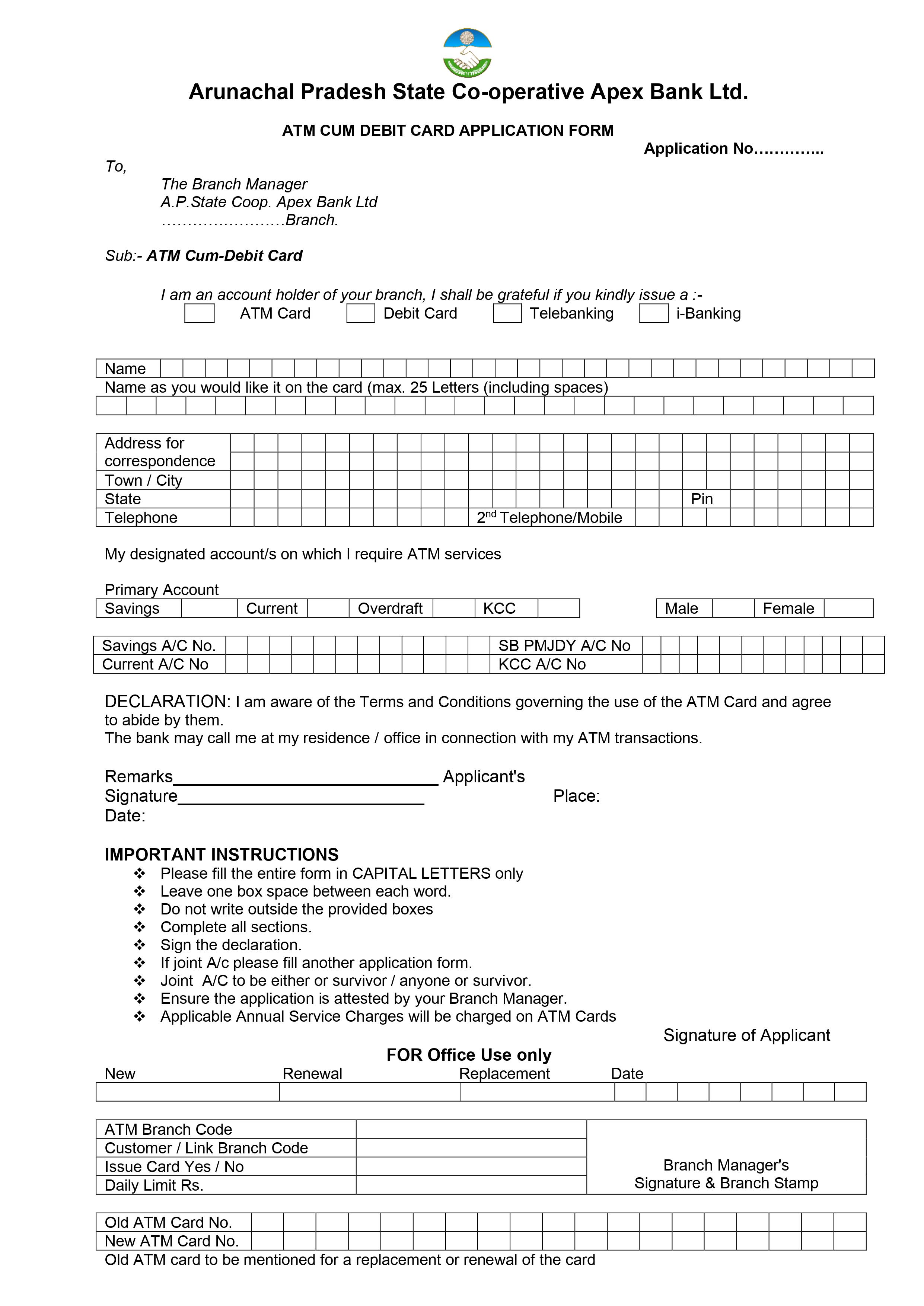 Opening Form